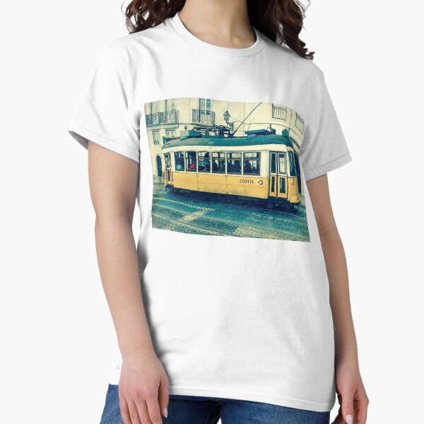 Aperçu de l'œuvre Tramway jaune créée et vendue par calamarisky.