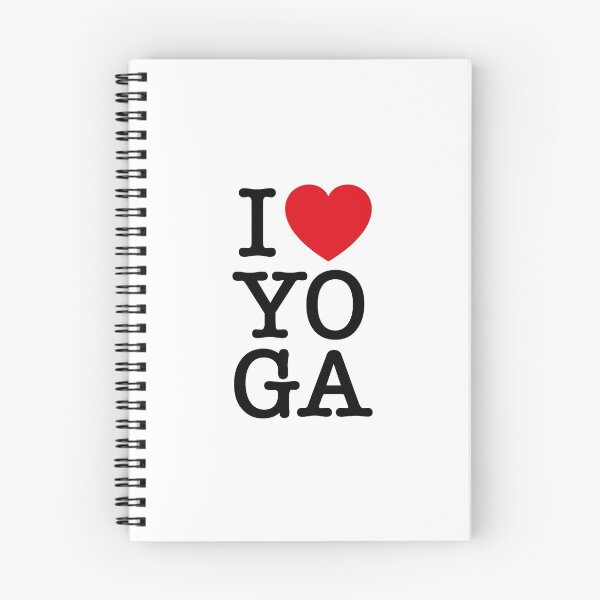 Item preview, I LOVE YOGA  designed and sold by catsandmore.