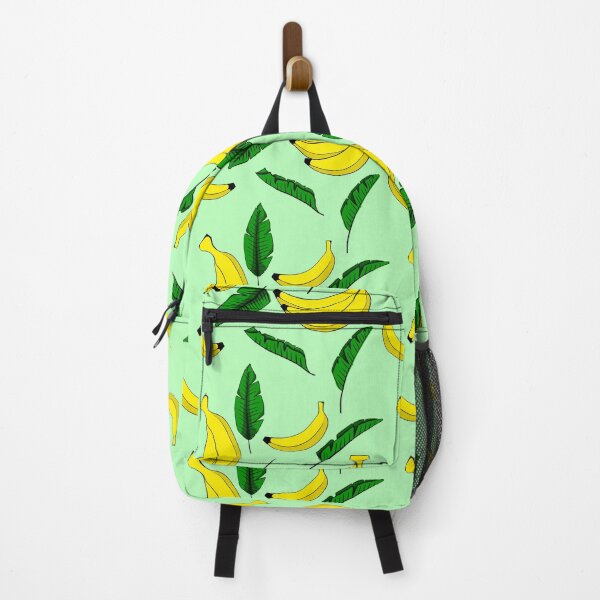 Item preview, Bananas and Leaves with White Background Summer Fruits Design designed and sold by SemDesigns1.