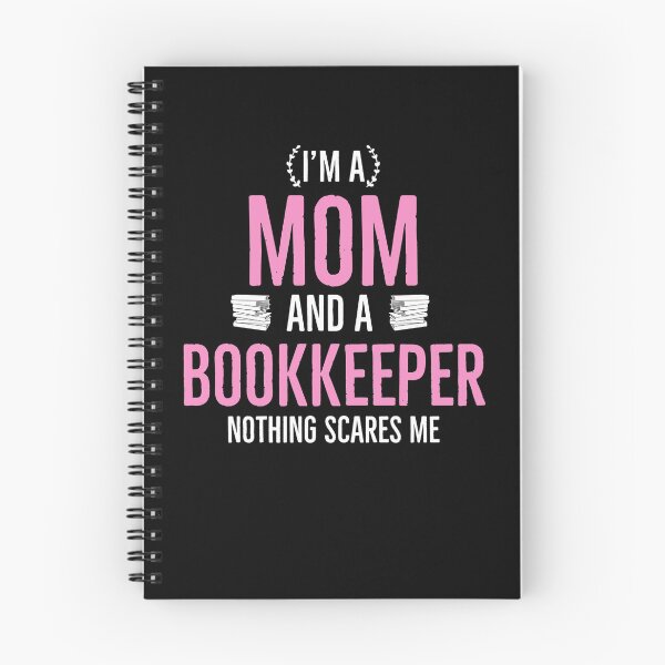 Item preview, im a Mom and a Bookkeeper Nothing Scares me designed and sold by AwesomeWorld1.