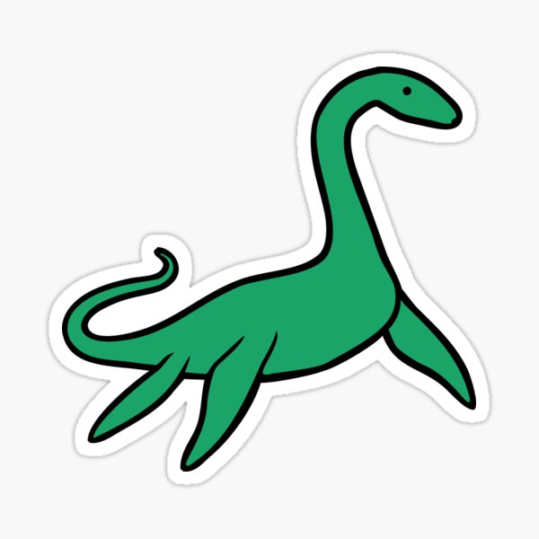 Little Mokele Mbembe  Sticker for Sale by Goshzilla