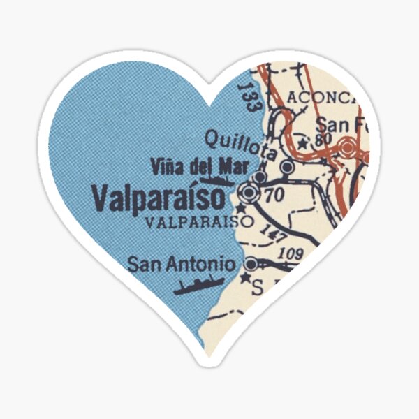 Artikel-Vorschau von Yo Amo Valparaíso Chile, designt und verkauft von Southwestsky.