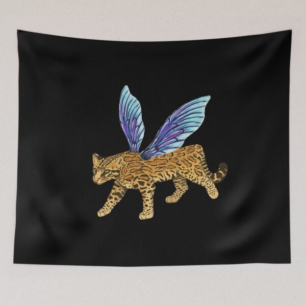 Item preview, Winged Ocelot designed and sold by Pernelle-Opale.
