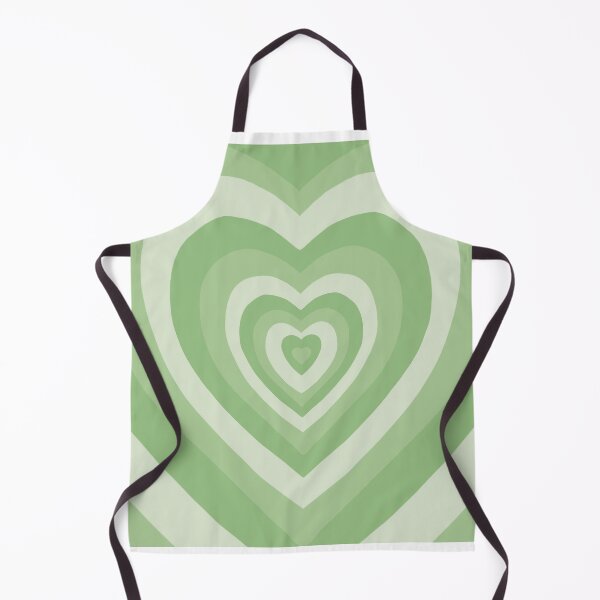 Item preview, Green Retro Heart designed and sold by muffinstandd.