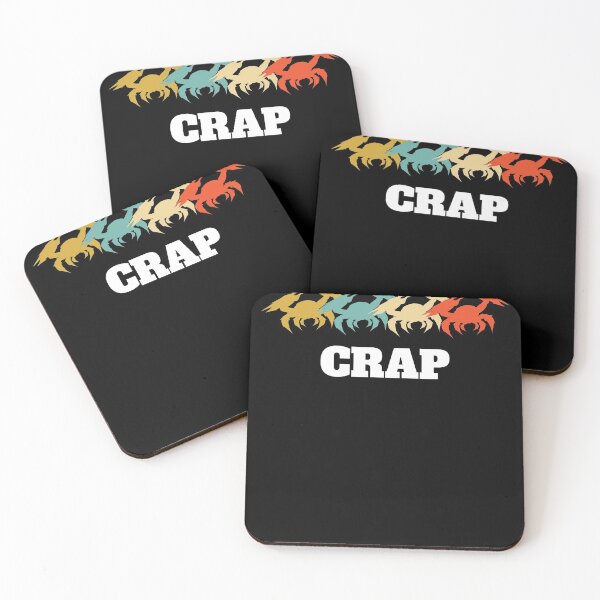 Item preview, Retro Vintage Crap Craps designed and sold by Salvadax.