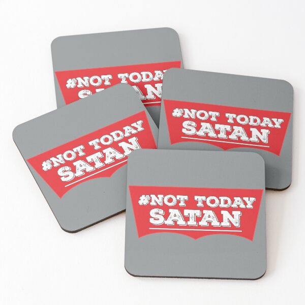 Item preview, Not Today Satan Hashtag designed and sold by johnanderson23.