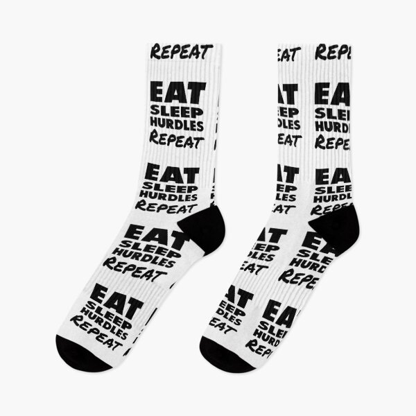 Item preview, Eat Sleep Hurdles Repeat designed and sold by Nurul Hoda.