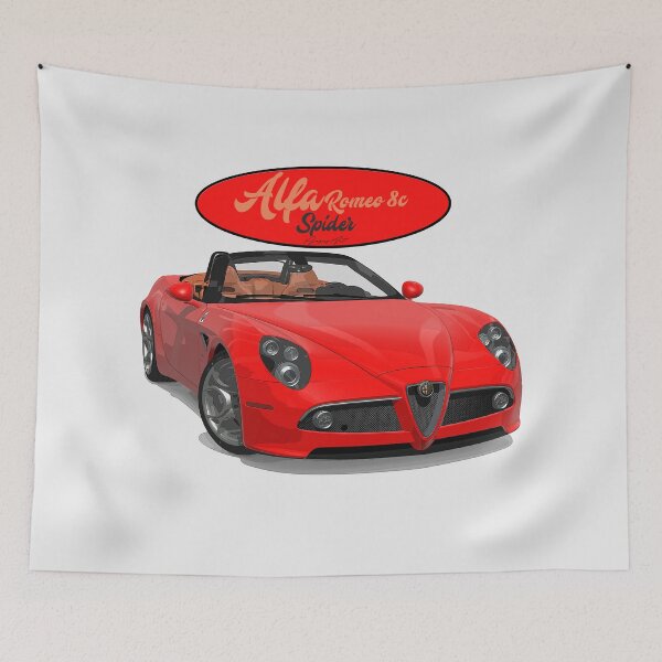 Item preview, ALFA ROMEO 8C SPIDER Red designed and sold by pjesusartrb.