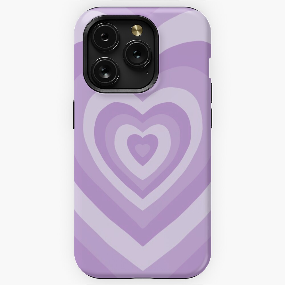 Purple Retro Heart