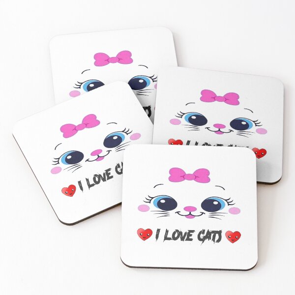 Item preview, I love cats designed and sold by GalaxyStoreDZ.