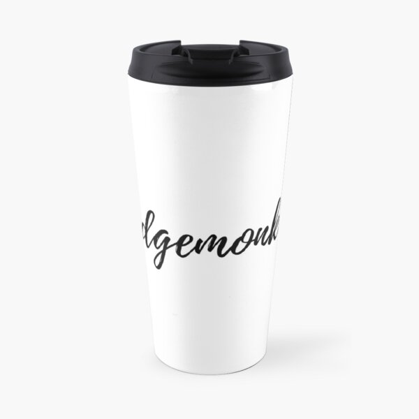 Fudgemonkies Sticker Quote Travel Coffee Mug