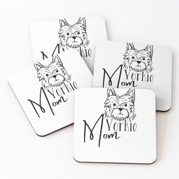 Item preview, yorkie mom, yorkie dog owner designed and sold by VeganAnimal.