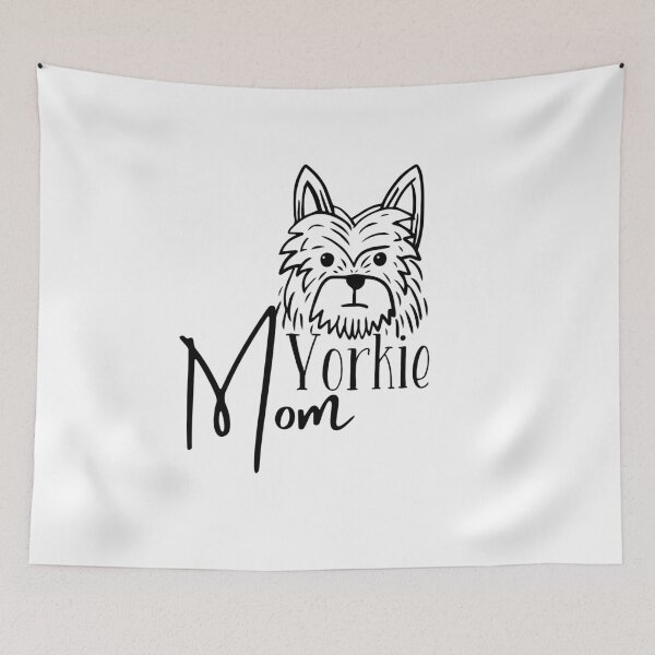 Item preview, yorkie mom, yorkie dog owner designed and sold by VeganAnimal.