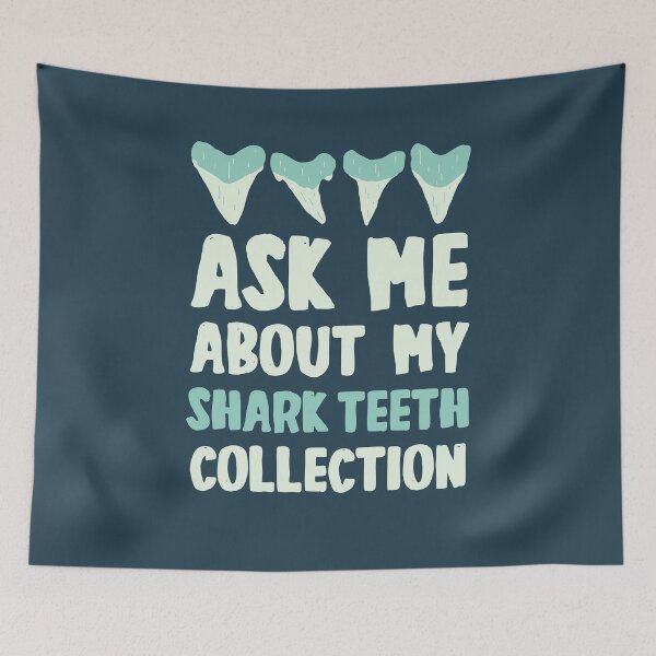 Item preview, Ask me about my Shark Teeth collection gift for Fossil Hunters and Paleontologists designed and sold by JokeGysen.