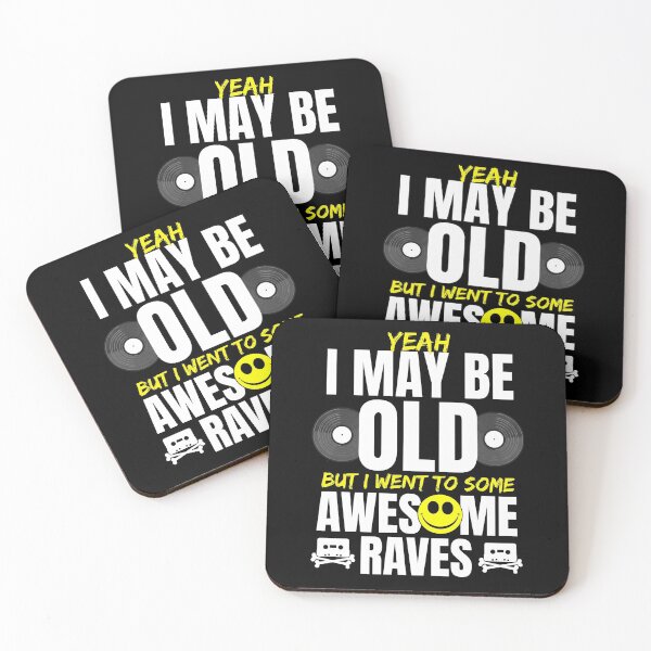 Item preview, Old School Raver Culture Raving dance EDM Rave Mom Dad Gift  designed and sold by RockFireMerch.