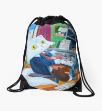 Ludwig van Caathoven Drawstring Bag