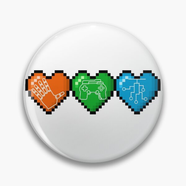 Item preview, GRiP Valentine's Day Logo Tricolor Orange, Green, Blue designed and sold by gripperz.