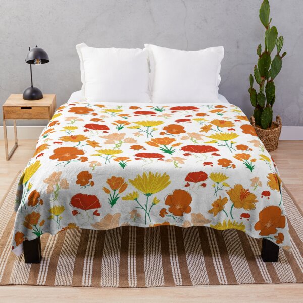 Item preview, Summer Flower Nostalgia | Digital Art Floral Pattern designed and sold by Queen City Craftworks.