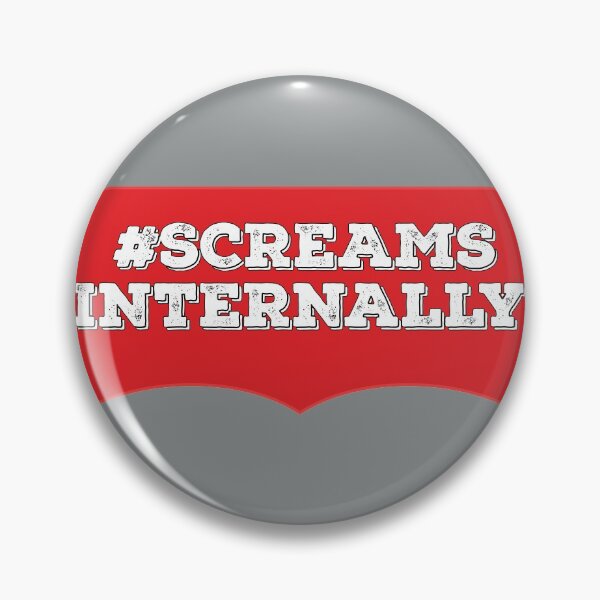 Item preview, Screams Internally Hashtag designed and sold by johnanderson23.