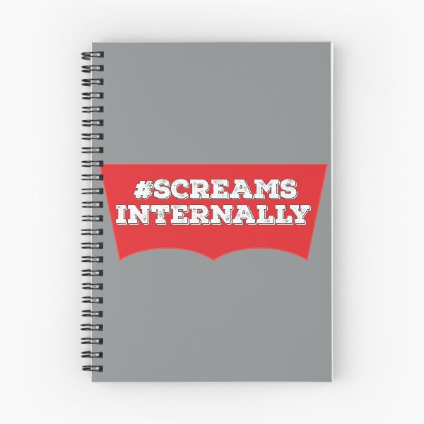 Item preview, Screams Internally Hashtag designed and sold by johnanderson23.