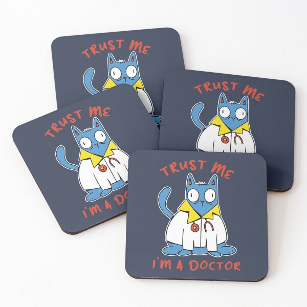 Item preview, Trust Me, I'm a Doctor - Cat Doctor designed and sold by K-icon.