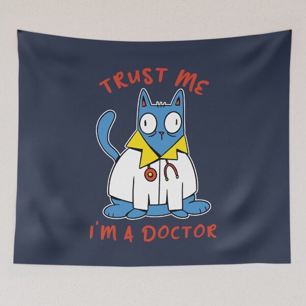 Item preview, Trust Me, I'm a Doctor - Cat Doctor designed and sold by K-icon.