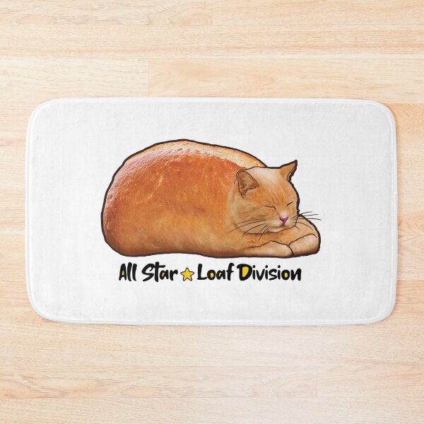 Item preview, All Star Loaf Division Kitty Loaf Sleeping Orange Cat designed and sold by auntfluffy.