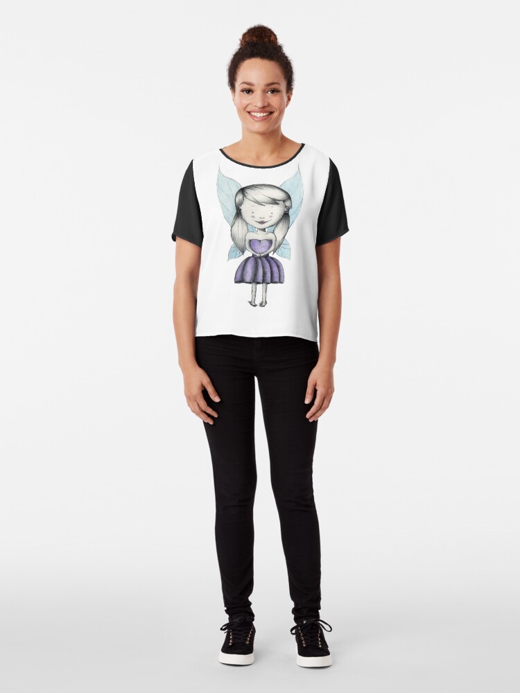 Alternate view of Punk is the Pixie Chiffon Top