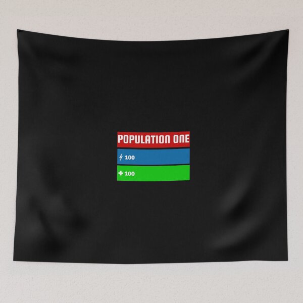 Item preview, Population: One Health Bar designed and sold by PopulationoneT.