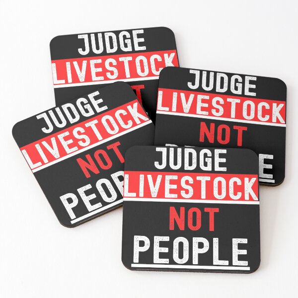 Item preview, Livestock Show Judge Livestock Not People designed and sold by Johan Liebert.