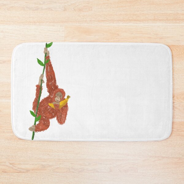 Item preview, Human of the forest (orangutan) illustration by Howre Sketch designed and sold by HowreSketch.