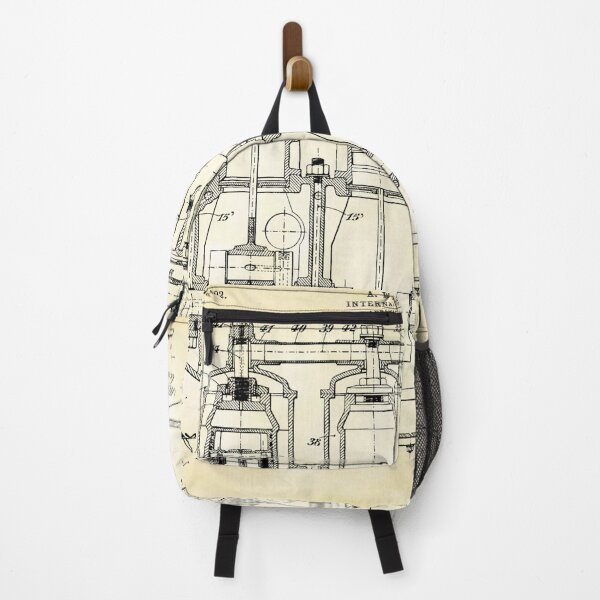 Item preview, De Dion 1908, Engine ,original patent drawing parchment background designed and sold by QualitySolution.