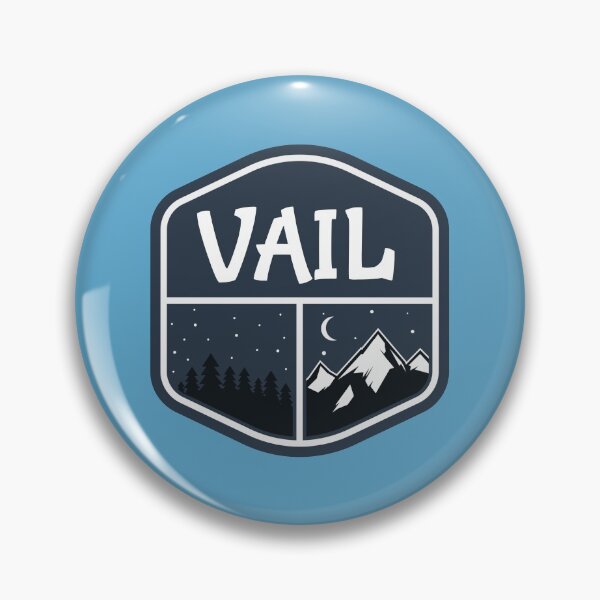 Item preview, Vail Colorado Forest and Mountain Badge designed and sold by Taumaturgo.