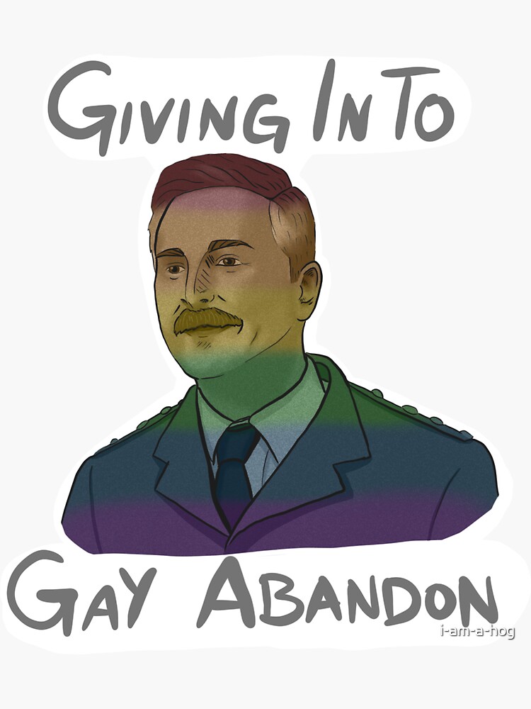 gay-abandon-sticker-by-i-am-a-hog-redbubble