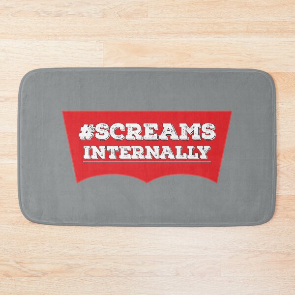 Item preview, Screams Internally Hashtag designed and sold by johnanderson23.