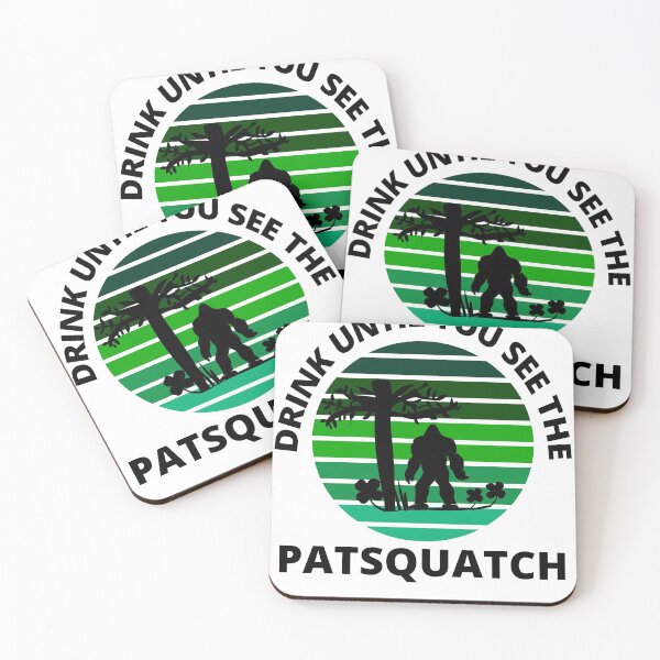 Item preview, Irish Bigfoot St Patrick's Day, Drink Until You See The Patsquatch designed and sold by gthylla.