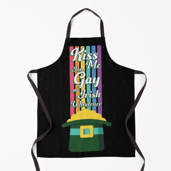 Item preview, Kiss Me Im Gay or Irish Whatever designed and sold by ColoredRatio.