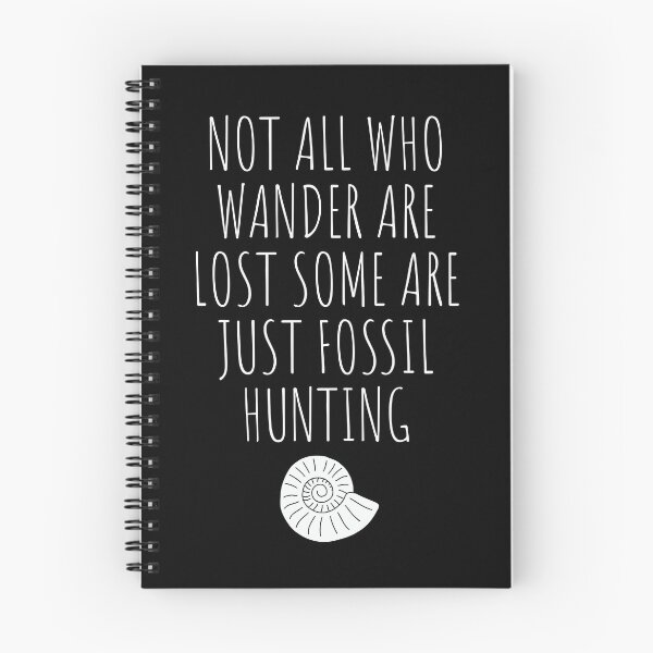 Item preview, Not all who wander are lost some are just fossil hunting gift for Fossil Hunters and Paleontologists designed and sold by JokeGysen.