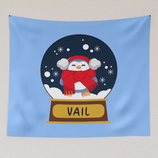 Item preview, Vail Penguin Snow Globe designed and sold by Taumaturgo.