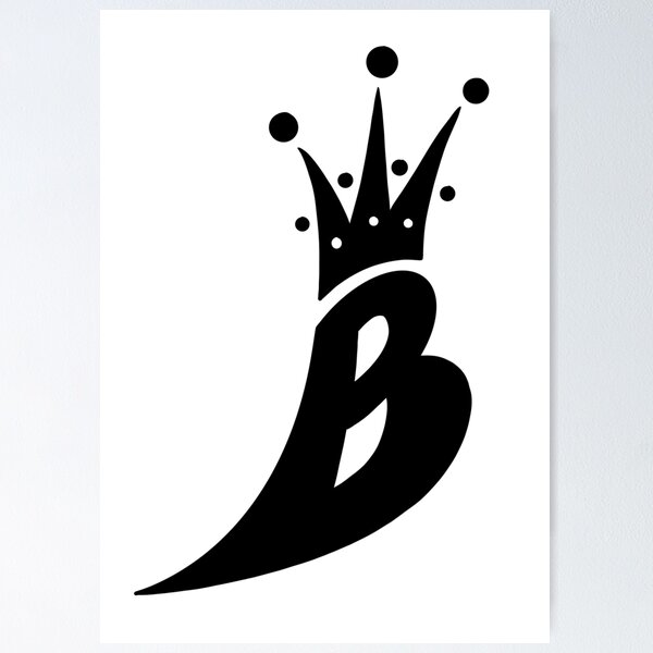 Item preview, Lil'Kim Queen B Logo designed and sold by 1268leon.