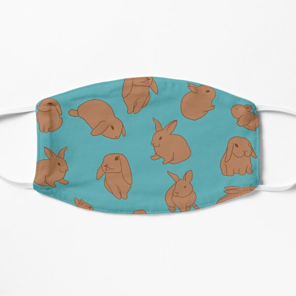 Chocolate Bunnies! Flat Mask
