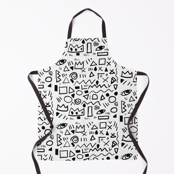 Item preview, Psychedelic pattern in the line style on white background. Joyful hooligan pattern. Patterns galore designed and sold by Kizuneko.