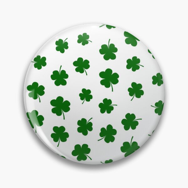Item preview, st patricks clover pattern designed and sold by ImagineKaye.