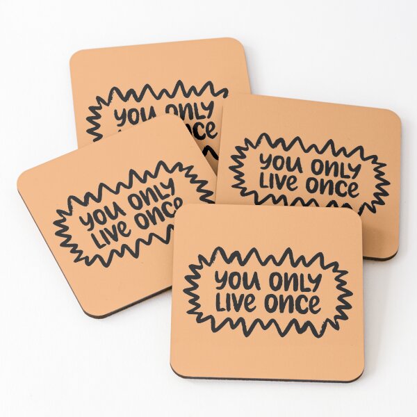 Item preview, You only live once designed and sold by letterbrighter.