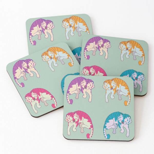 Item preview, Transparent Jumping Tiger Pattern designed and sold by Elise Everett.