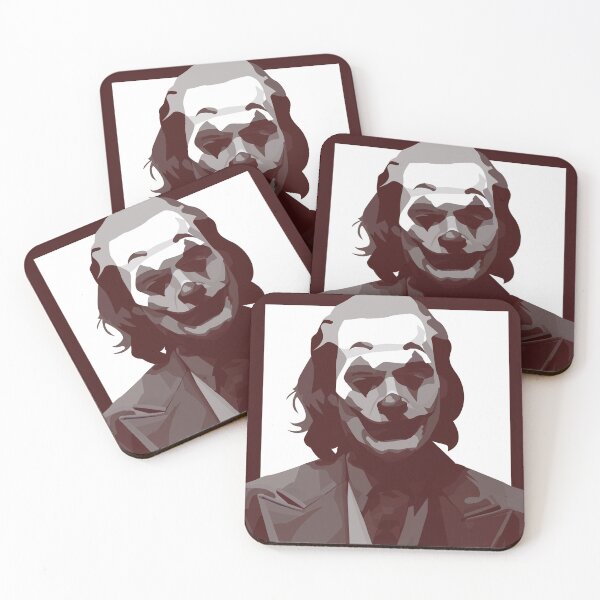 Item preview, Joaquin Phoenix -- Smile (Red) designed and sold by Fluffy Llama Desings.