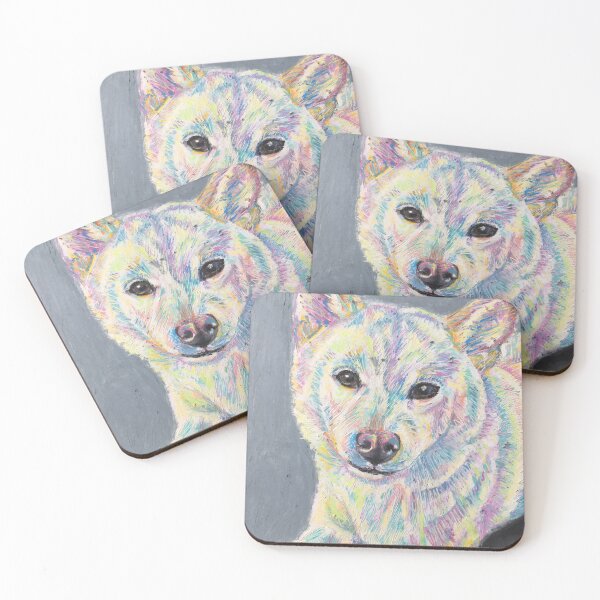 Item preview, Colourful Shiba -Inu designed and sold by Merlinsmates.