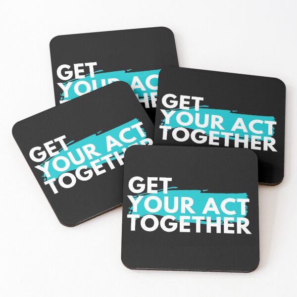 Item preview, Get Your Act Together, Funny Gift. designed and sold by PrettyAmazing.