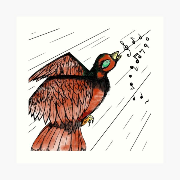 Sing My Little Bird Art Print