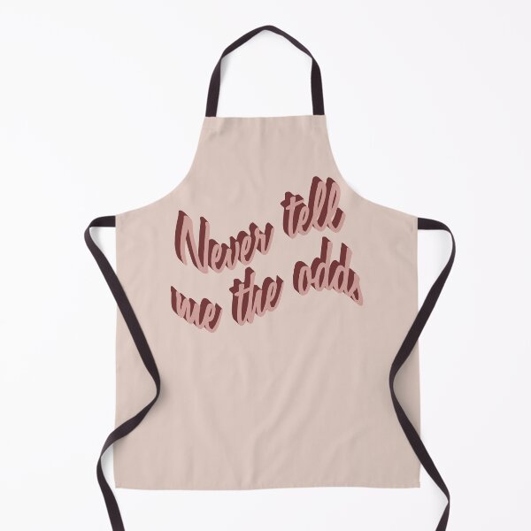 Item preview, 'Never tell me the odds' big inspirational quote in coral pink designed and sold by DunyaK.
